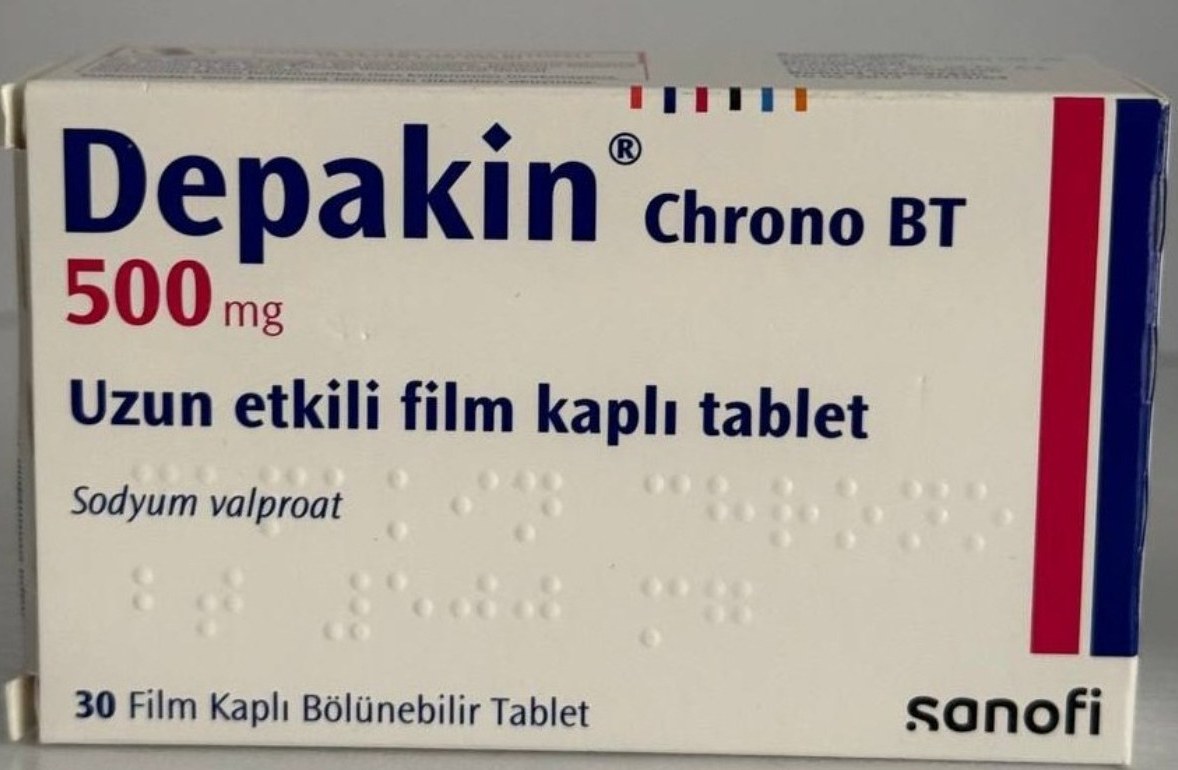 قرص دپاکین کرونو 500میلی گرم DEPAKINE CHRONO 500 MG Tablet